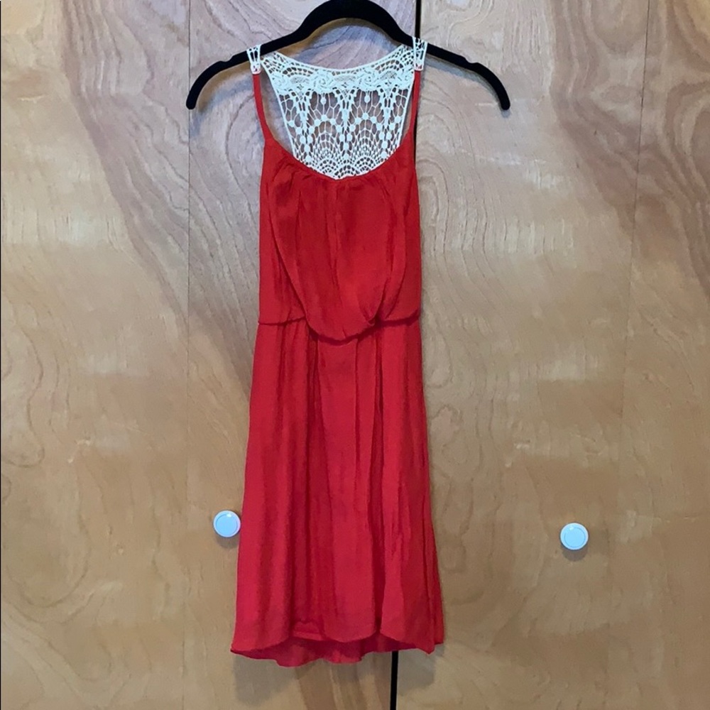 Whimsical Lace Back Sundress